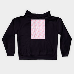 Hexagon Pastel Pattern Kids Hoodie